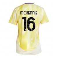 Maglia Calcio Juventus Weston McKennie #16 Seconda Divisa Donna 2024-25 Manica Corta